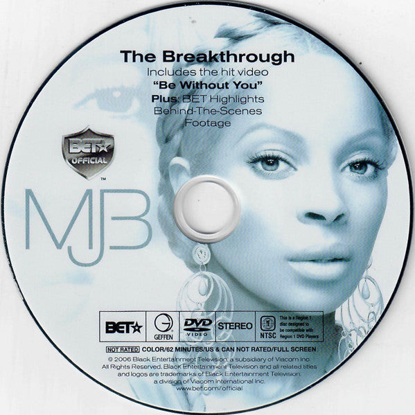 Mary J. Blige : BET Official Presents The Breakthrough (DVD-V, NTSC)