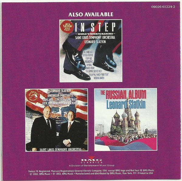 Pyotr Ilyich Tchaikovsky, Saint Louis Symphony Orchestra, Leonard Slatkin : Swan Lake / The Nutcracker (Highlights) (CD, Comp)