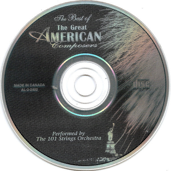 101 Strings - The Best Of The Great American Composers Volume I (CD) (VG) - Endless Media