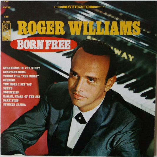 Roger Williams  - Born Free (LP) (VG) - Endless Media