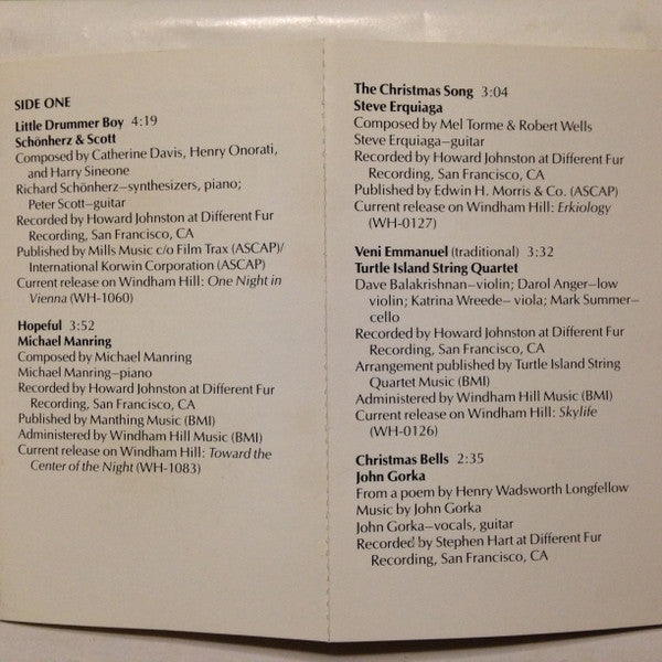 Windham Hill Artists : A Winter's Solstice III (Cass, Album)