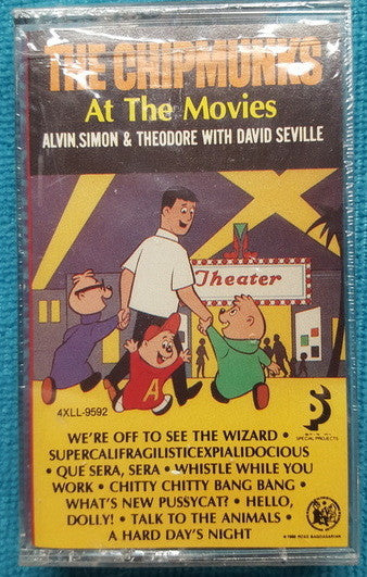 The Chipmunks : The Chipmunks At The Movies (Cass, Album)