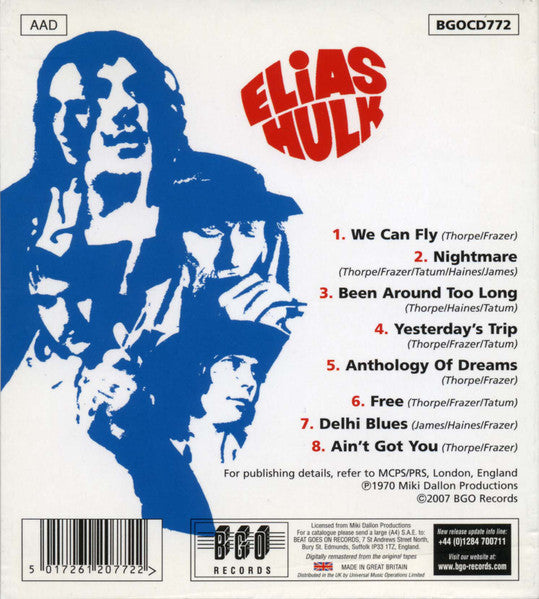 Elias Hulk : Unchained (CD, Album, RE, RM, MPO)