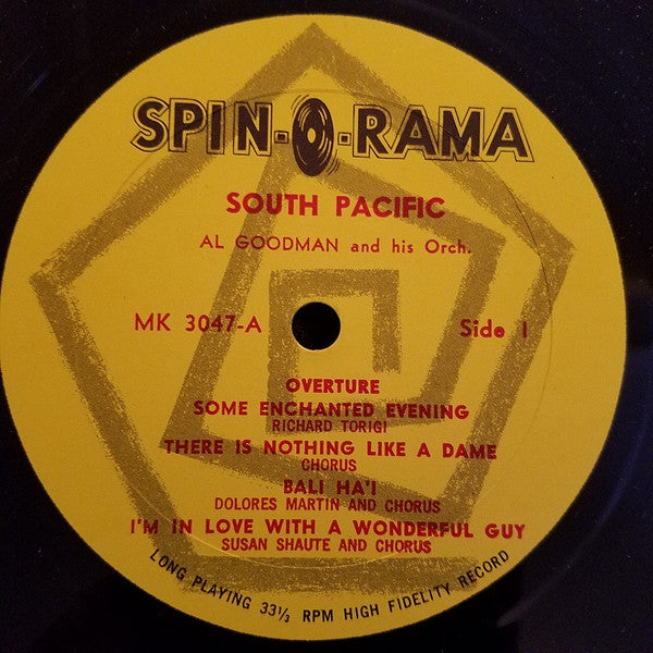 Al Goodman And His Orchestra : South Pacific (LP, Album)