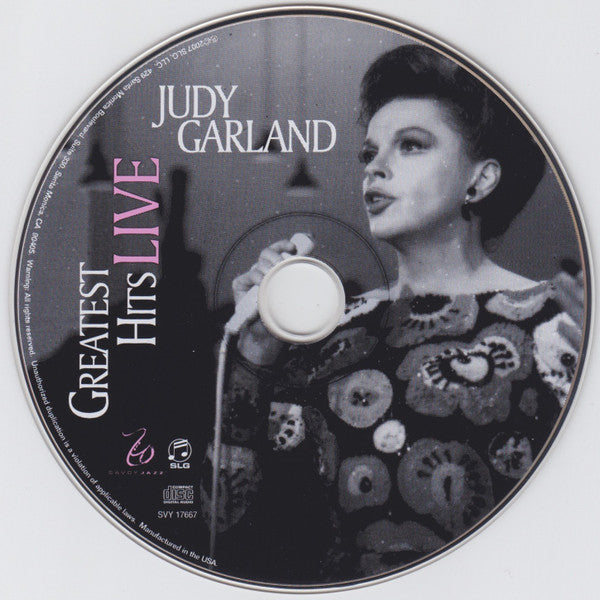 Judy Garland : Greatest Hits Live (CD, Comp)