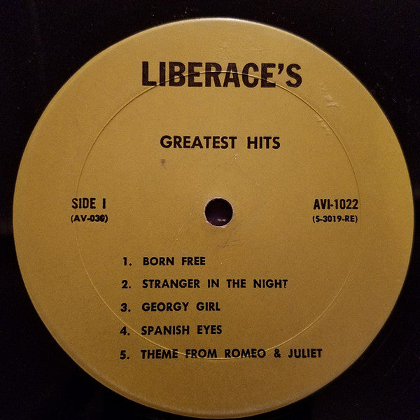 Liberace - Liberace's Greatest Hits (LP) (VG+) - Endless Media