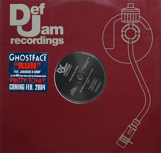 Ghostface Killah : Run (12", Single, Promo)