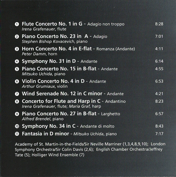 Wolfgang Amadeus Mozart : Mozart For Meditation - Quiet Music For Quiet Times (CD, Comp)