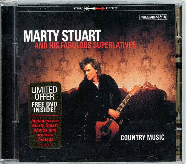 Marty Stuart And His Fabulous Superlatives : Country Music (CD, Album + DVD, Ltd, NTSC)