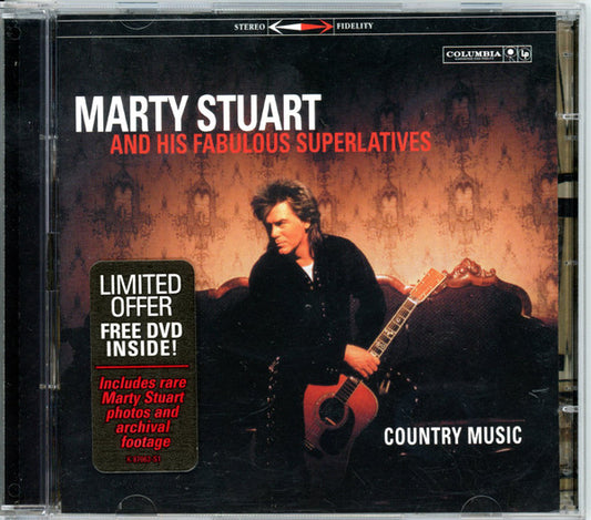 Marty Stuart And His Fabulous Superlatives : Country Music (CD, Album + DVD, Ltd, NTSC)