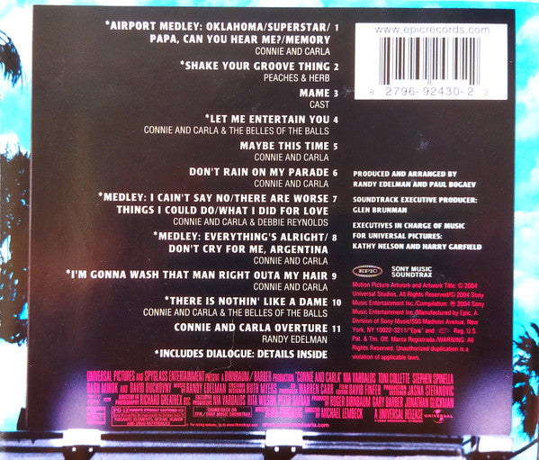 Various : Connie And Carla (Music From The Motion Picture) (CD, Comp)