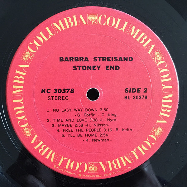 Barbra Streisand - Stoney End (LP) (G+) - Endless Media