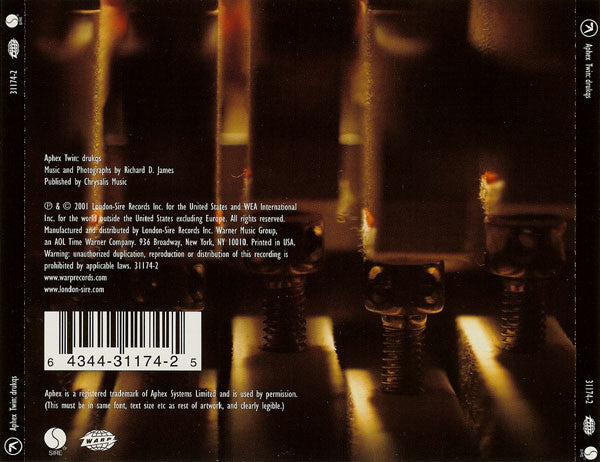 Aphex Twin : Drukqs (2xCD, Album, WEA)