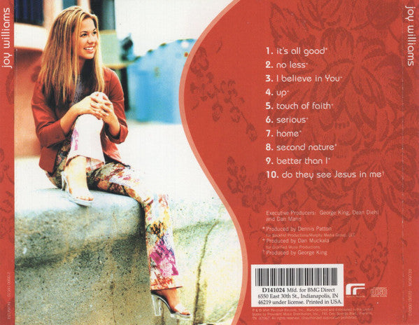 Joy Williams (2) : Joy Williams (CD, Album, Club)
