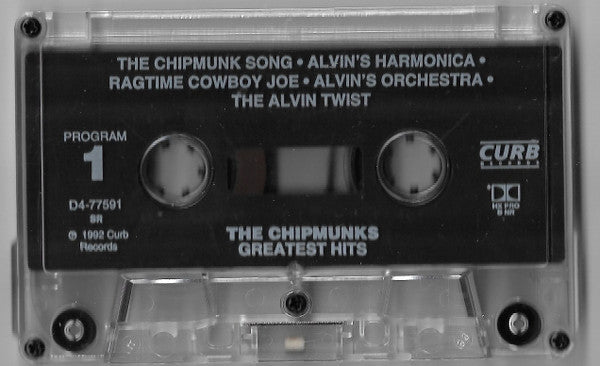 The Chipmunks : Greatest Hits (Cass, Comp)