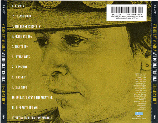 Stevie Ray Vaughan & Double Trouble : Greatest Hits (CD, Comp, Club, RE)