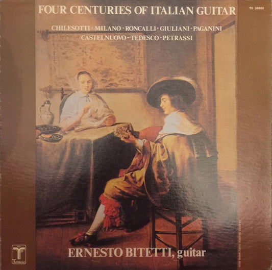 Ernesto Bitetti : Four Centuries Of Italian Guitar (LP)