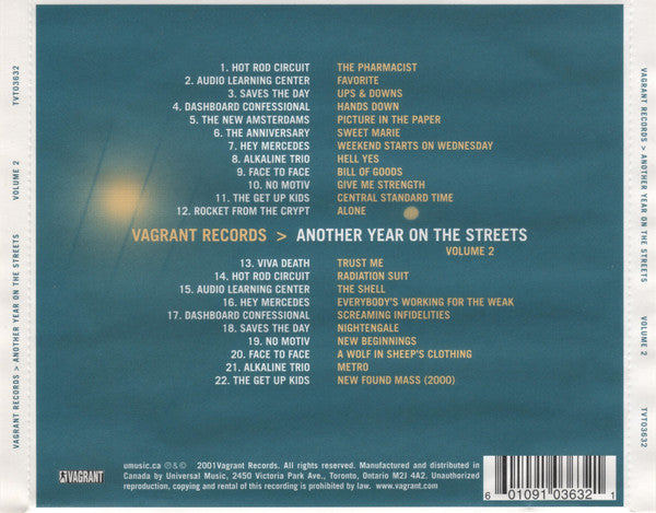 Various : Another Year On The Streets Volume 2 (CD, Comp)