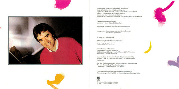 Chris de Burgh : Into The Light (CD, Album, RE, RP)