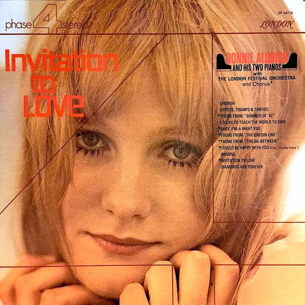 Ronnie Aldrich And His Two Pianos With The London Festival Orchestra And The London Festival Chorus : Invitation To Love (LP, Album)