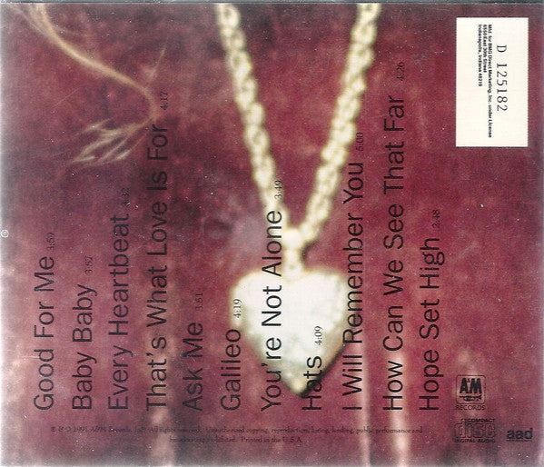 Amy Grant : Heart In Motion (CD, Album, Club, RP)