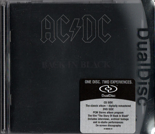 AC/DC : Back In Black (Hybrid, DualDisc, Album, Enh, RM, NTSC, Reg)