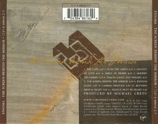 Enigma : The Screen Behind The Mirror (CD, Album)