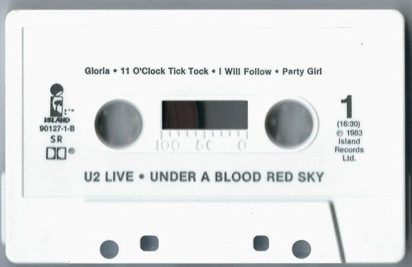 U2 : Live "Under A Blood Red Sky" (Cass, MiniAlbum, SR)