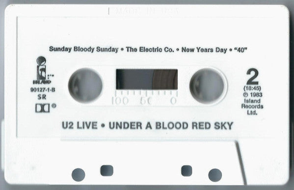 U2 : Live "Under A Blood Red Sky" (Cass, MiniAlbum, SR)