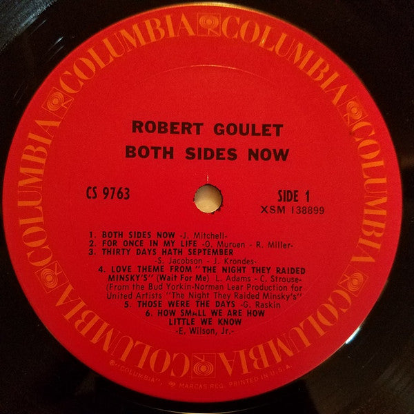 Robert Goulet - Both Sides Now (LP) (VG) - Endless Media