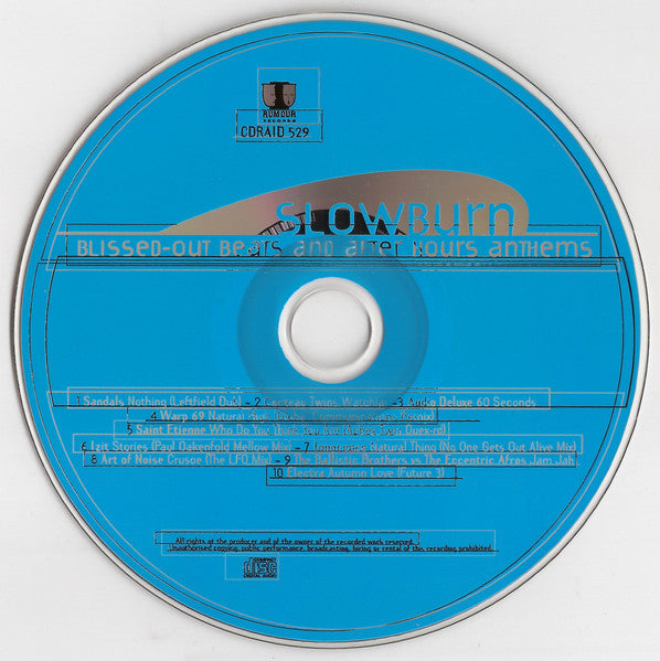 Various : Slowburn (Blissed-Out Beats And After Hours Anthems) (CD, Comp)