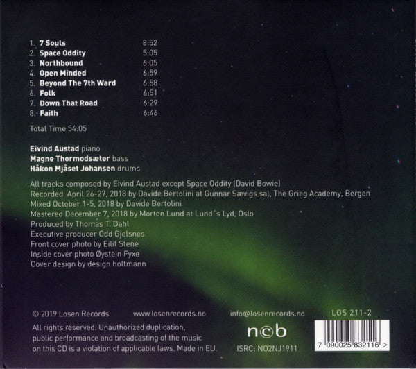 Eivind Austad Trio : Northbound (CD, Album)