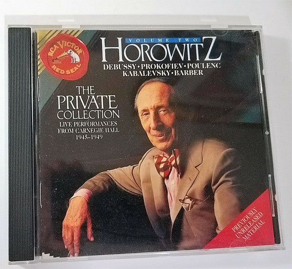 Vladimir Horowitz : The Private Collection, Volume Two (CD, Album, Club)