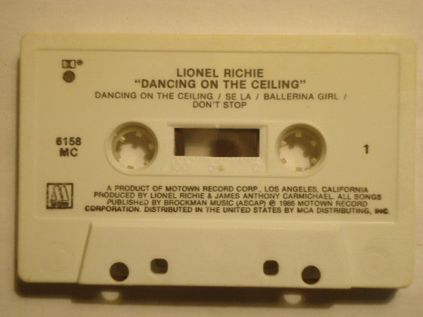 Lionel Richie : Dancing On The Ceiling (Cass, Album)