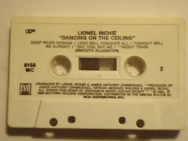 Lionel Richie : Dancing On The Ceiling (Cass, Album)