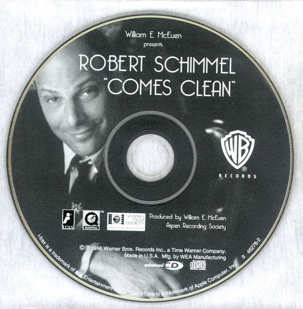 Robert Schimmel - "Comes Clean" (CD) (VG+) - Endless Media