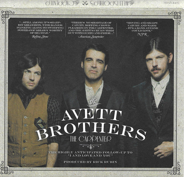 The Avett Brothers : The Carpenter (CD, Album)