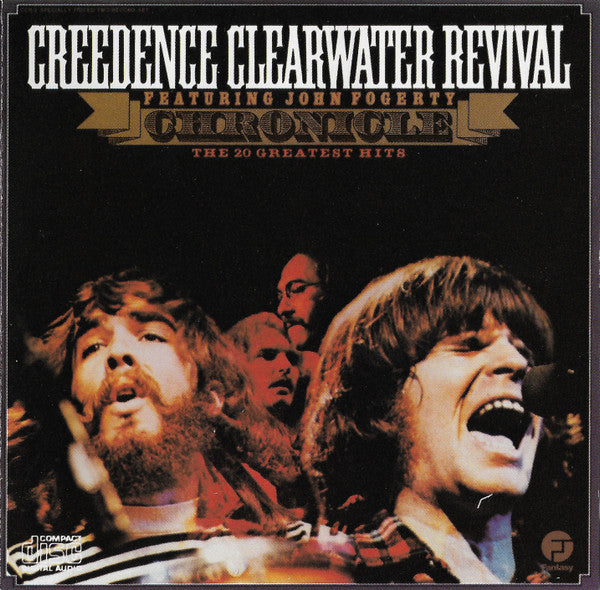 Creedence Clearwater Revival Featuring John Fogerty : Chronicle (The 20 Greatest Hits) (CD, Comp, Club, RE, CRC)