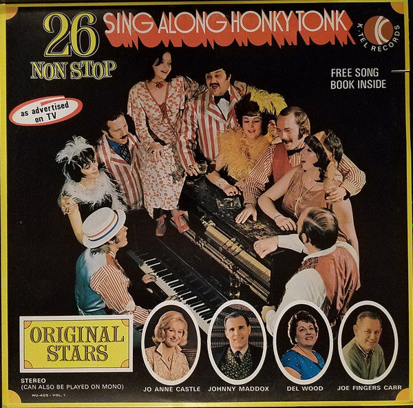Various : 26 Non Stop Sing Along Honky Tonk  (Vol. 1) (LP, Comp, San)