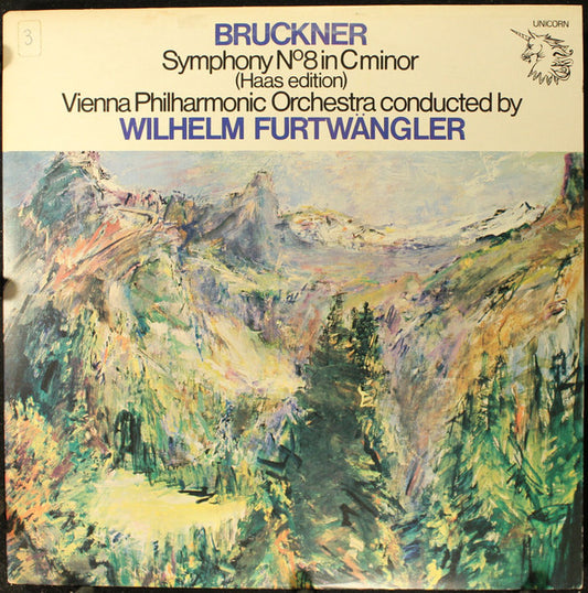 Anton Bruckner - Wiener Philharmoniker, Wilhelm Furtwängler - Symphony N°8 In C Minor (2xLP) (G+) - Endless Media