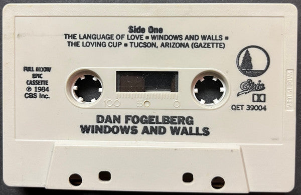 Dan Fogelberg : Windows And Walls (Cass, Album, Dol)
