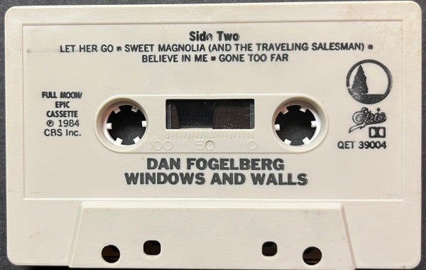 Dan Fogelberg : Windows And Walls (Cass, Album, Dol)