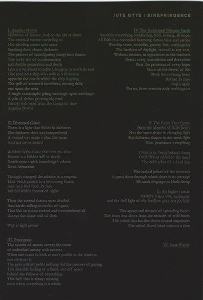 Jute Gyte : Birefringence (CDr, Album, DVD)