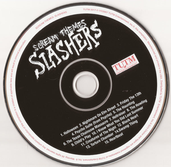 The Hit Crew : Scream Themes: Slashers (CD, Comp)