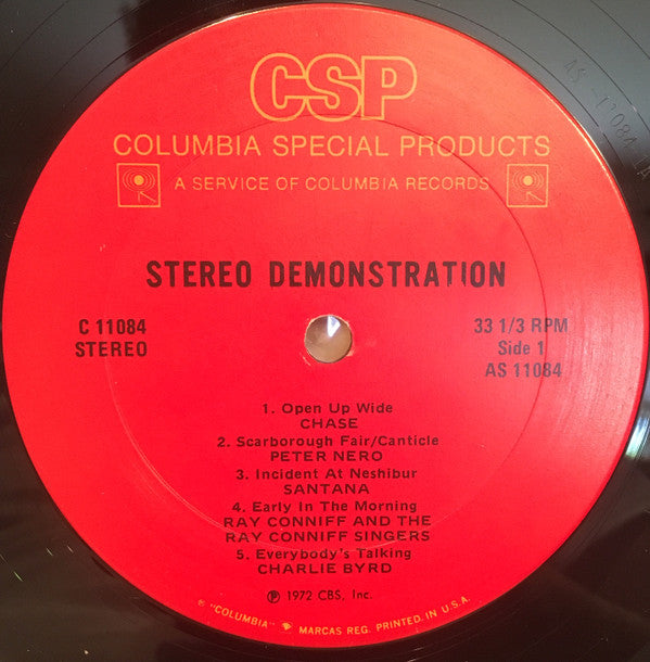 Various : Stereo Demonstration (LP, Comp)