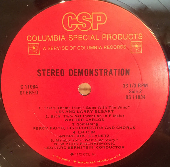 Various : Stereo Demonstration (LP, Comp)