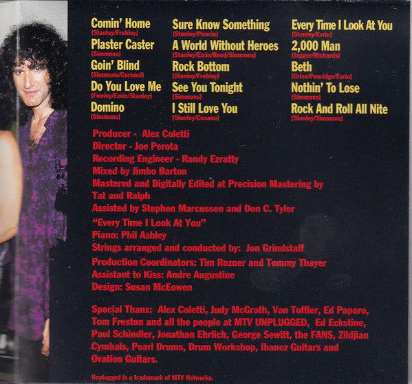 Kiss : MTV Unplugged (CD, Album)