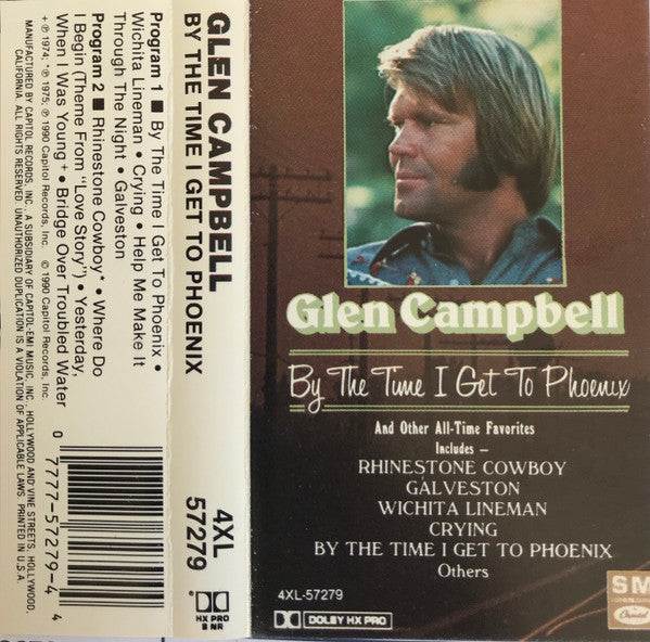 Glen Campbell : By The Time I Get To Phoenix And Other All-Time  Favorites (Cass, Comp, RE)