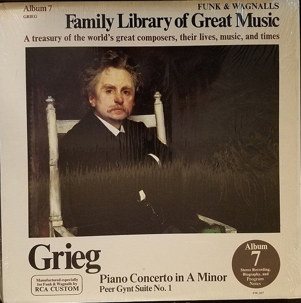 Edvard Grieg - Piano Concerto In A Minor - Peer Gynt Suite No. 1 (LP) (M) - Endless Media