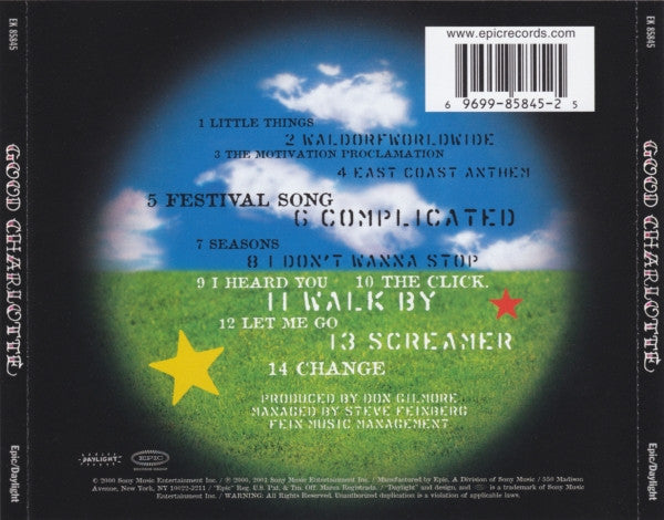 Good Charlotte : Good Charlotte (CD, Album, RE)